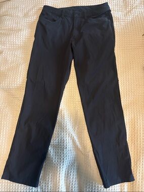lululemon athletica Men's Black 5 pocket ABC pant